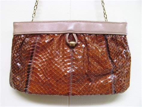 margolin cross body snakeskin purse looks like hermes|More.